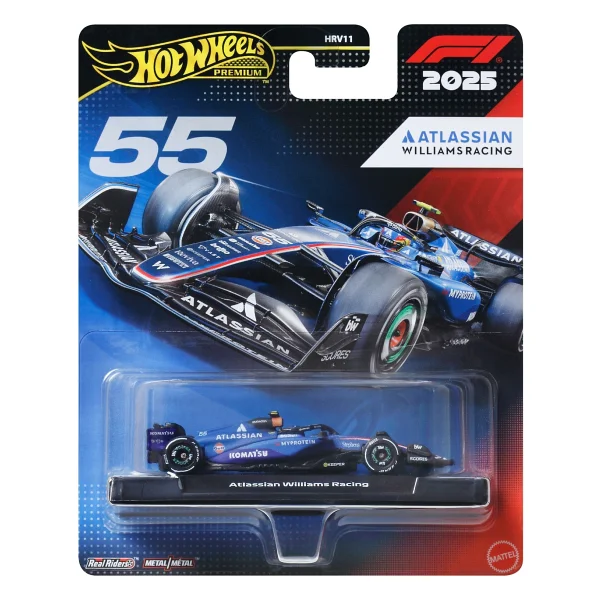 Hot Wheels Premium Formula 1 Atlassian Williams Racing 2025 Jkd85 - Görsel 7