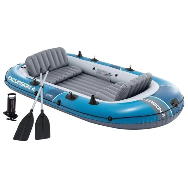Intex Excursion 4 68324 315x165x43 Cm 4 Kişilik Şişme Bot Seti - Görsel 8
