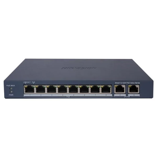 Hikvision Ds-3e1310p-Eı/M 8 Port Poe Switch - Görsel 4