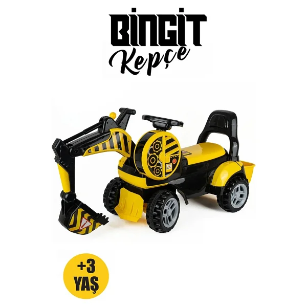 Birlik Oyuncak Bin Git Pedalsız Kepçe Urt030-001 - Görsel 4