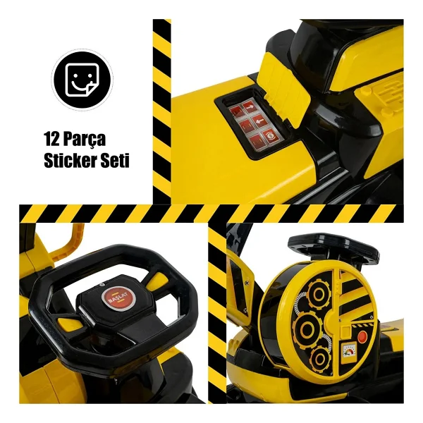 Birlik Oyuncak Bin Git Pedalsız Kepçe Urt030-001 - Görsel 5