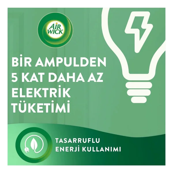 Air Wick Elektrikli Oda Kokusu Yedek Şişe Beyaz Orkide - Görsel 7