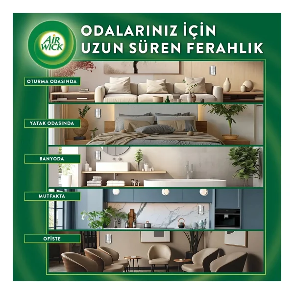 Air Wick Elektrikli Oda Kokusu Yedek Şişe Beyaz Orkide - Görsel 8