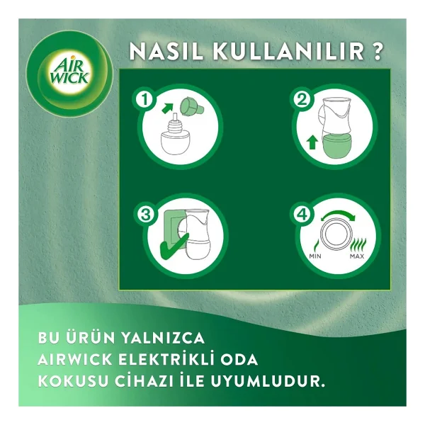 Air Wick Elektrikli Oda Kokusu Yedek Şişe Beyaz Orkide - Görsel 9