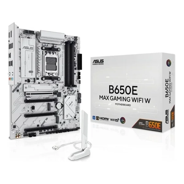 Asus B650e Max Gaming Wi-Fi W AMD Am5 DDR5 Atx Anakart - Görsel 6
