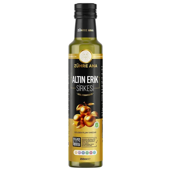 Zühre Ana Altın Erik Sirkesi 500 Ml - Görsel 2