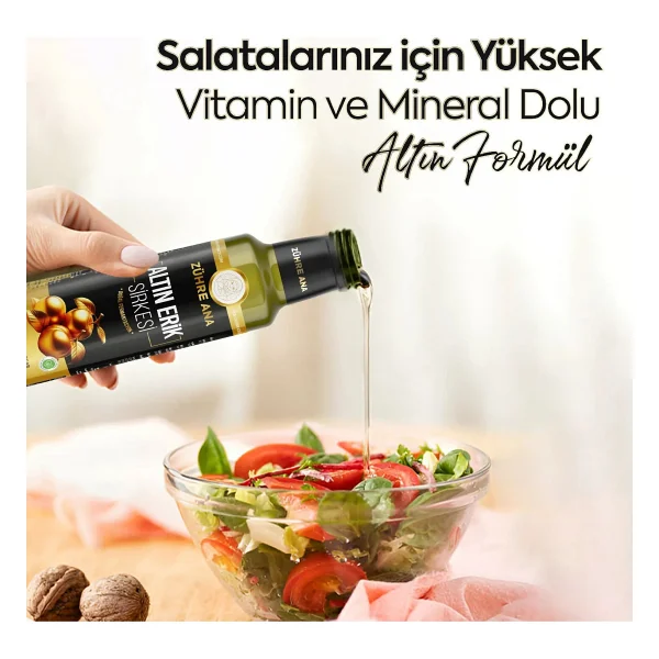Zühre Ana Altın Erik Sirkesi 500 Ml - Görsel 4