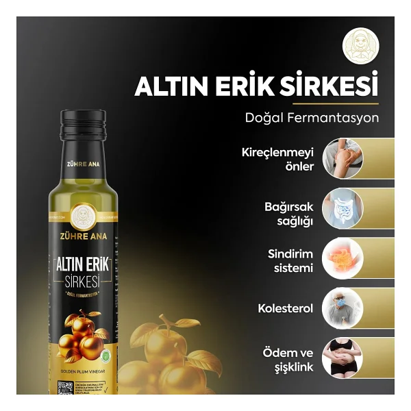 Zühre Ana Altın Erik Sirkesi 500 Ml - Görsel 5