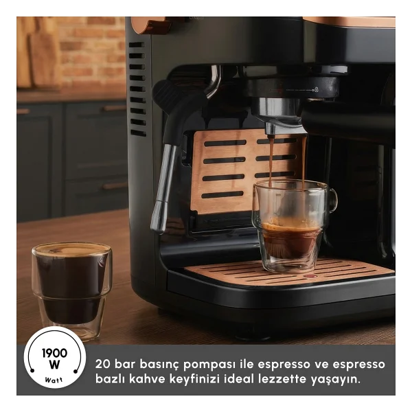 Karaca Hatır Perfetto Copper Türk Kahve Ve Espresso Makinesi - Görsel 6