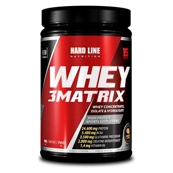 Hardline Nutrition 3 Matrix 454 Gr Çilek Aromalı Whey Protein Tozu - Görsel 5