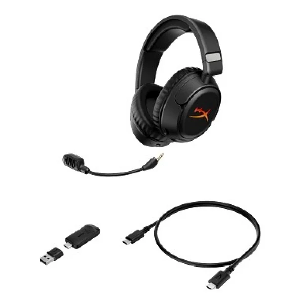 Hyperx Cloud Flight 2 B5vc4aa Siyah RGB Kablosuz Kulak Üstü Oyuncu Kulaklığı - Görsel 5