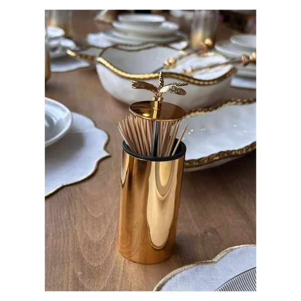 Mikasa Moor Gold Kürdanlık 5 X 12cm P350.824275 - Altın - Görsel 10