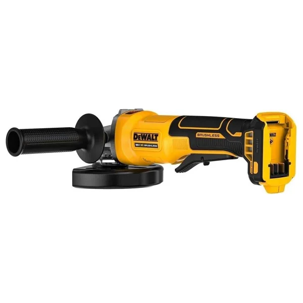 Dewalt Dcg408p2 18v 5.0ah Çift Akülü Kömürsüz 125mm Avuç Taşlama (Karton Kutulu) - Görsel 5