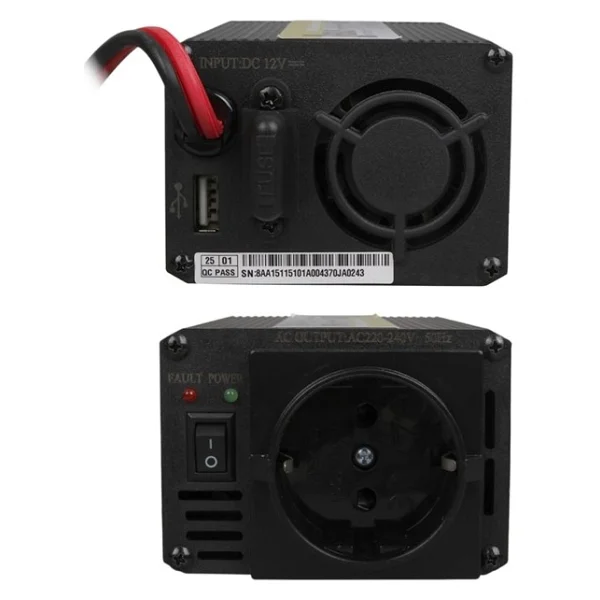 Orbus Ms150w 150W 12V Dc - 220V Ac Modifiye Sinüs Araç Çakmaklık İnverteri - Görsel 2