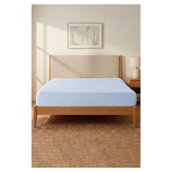 Soley Valeron %100 Pamuk Saten Çift Kişilik Lastikli Çarşaf 160x200 Cm - Gri - 160 X 200cm - Görsel 4