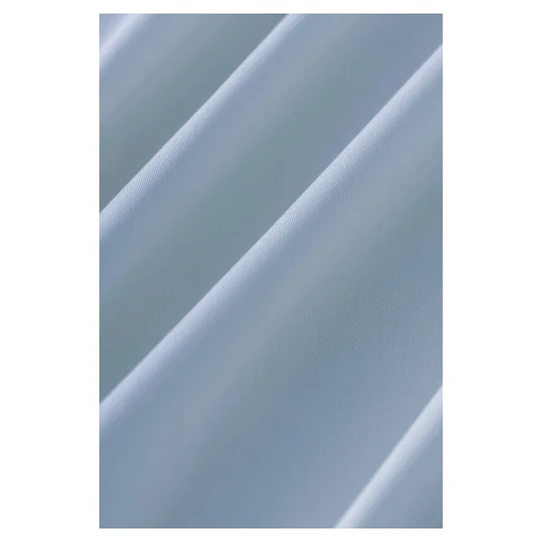 Soley Valeron %100 Pamuk Saten Çift Kişilik Lastikli Çarşaf 160x200 Cm - Mavi - 160 X 200cm - Görsel 3