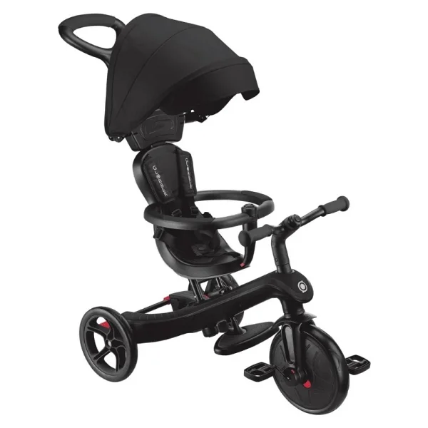 Globber Explorer Trike 4 İn 1 Siyah Bebek Bisikleti - Görsel 3