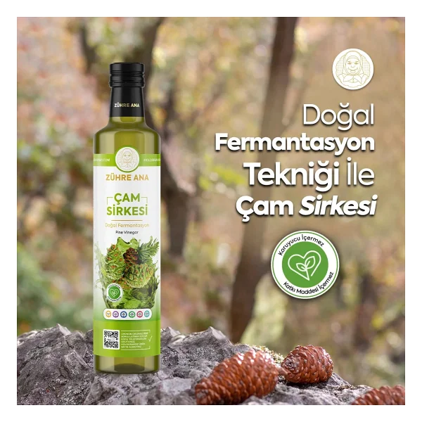 Zühre Ana Çam Sirkesi 500 Ml - Görsel 4