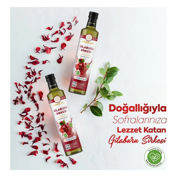 Zühre Ana Gilaburu Sirkesi 500 Ml - Görsel 4