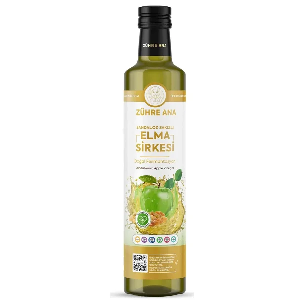 Zühre Ana Sandaloz Sakızlı Elma Sirkesi 500 Ml - Görsel 2