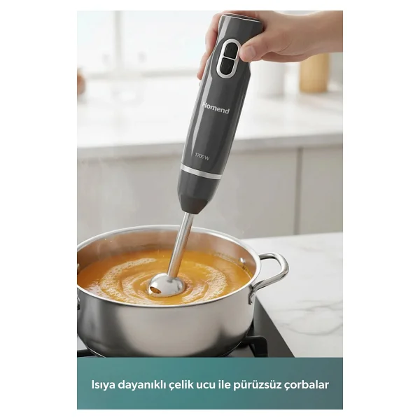 Homend Handmaid 1936h 1700 W Blender Seti - Görsel 8
