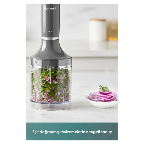 Homend Handmaid 1936h 1700 W Blender Seti - Görsel 9