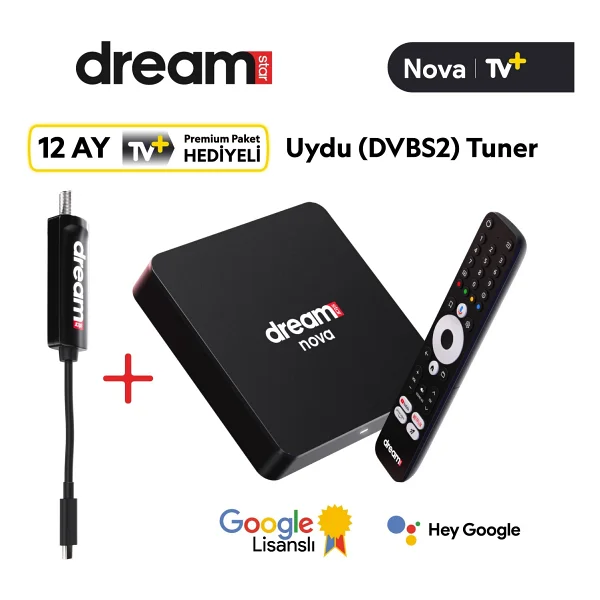 Dreamstar Nova 32 GB 4K Android TV Box - Görsel 2