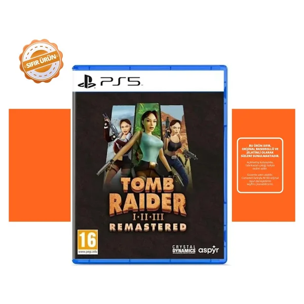 Tomb Raider Iv-Vı Remastered PS5 Oyunu - Görsel 3