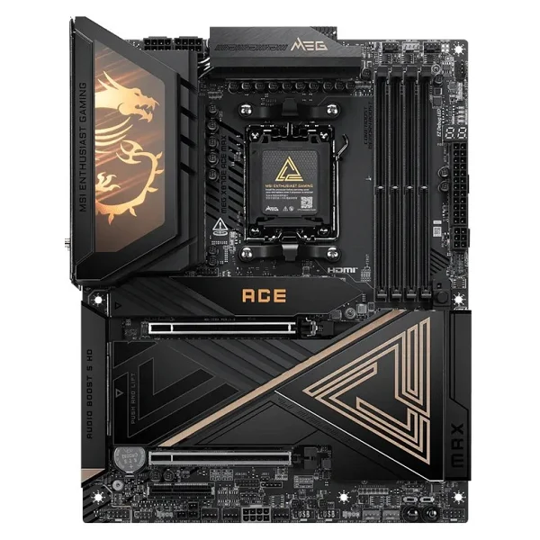 MSI MEG X870E Ace Max Wi-Fi AMD AM5 DDR5 ATX Anakart - Görsel 2