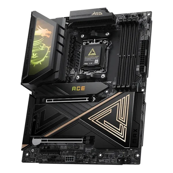 MSI MEG X870E Ace Max Wi-Fi AMD AM5 DDR5 ATX Anakart - Görsel 3