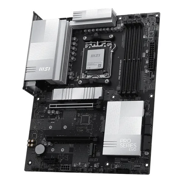 Msı Pro X870e-S Evo Wi-Fi AMD Am5 DDR5 Atx Anakart - Görsel 3