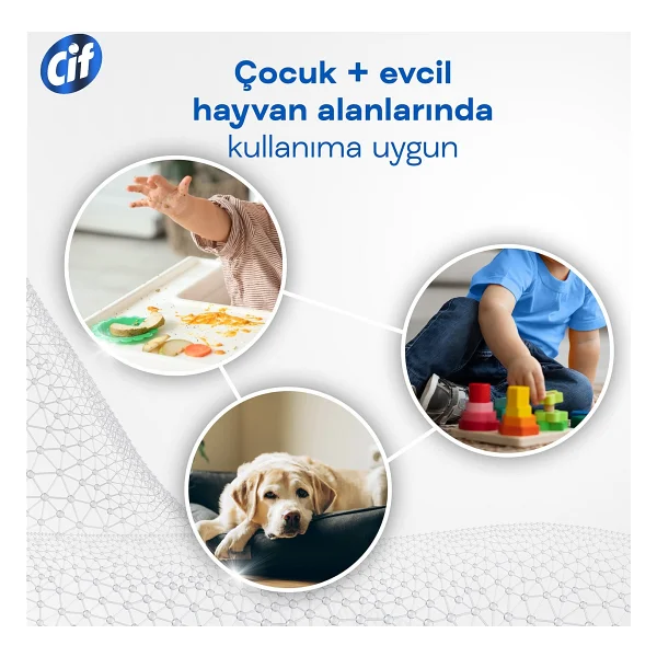 Cif Infinite Clean Probiyotikli Lotus Ve Deniz Tuzu Yüzey Temizleyici 280 Ml - Görsel 8