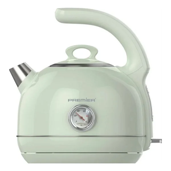 Premier PRK 1215C 2200 W Yeşil 1.5 lt Retro Kettle - Görsel 4