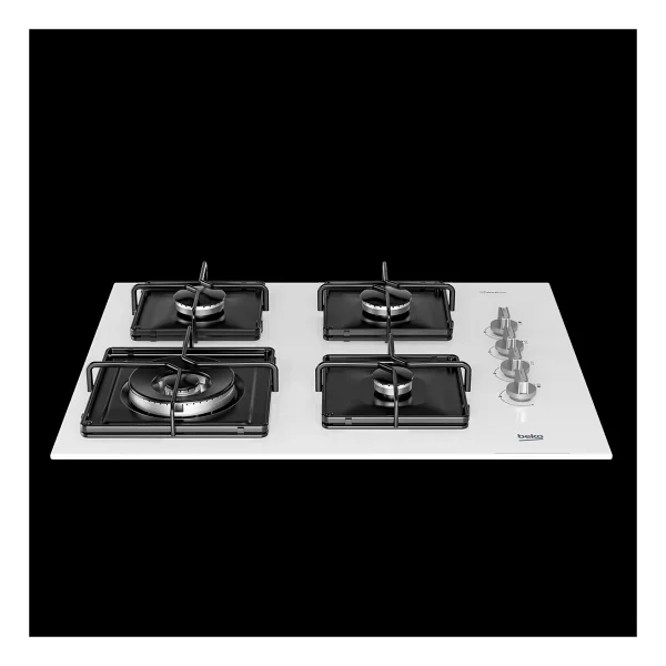 Beko Bocd K 6510 Ewb Wok Gözlü Beyaz Cam Ankastre Ocak - Görsel 6