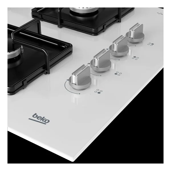 Beko Bocd K 6510 Ewb Wok Gözlü Beyaz Cam Ankastre Ocak - Görsel 7