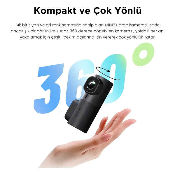 Ddpai Mını2x 2k Ön Araç Kamerası - Görsel 7