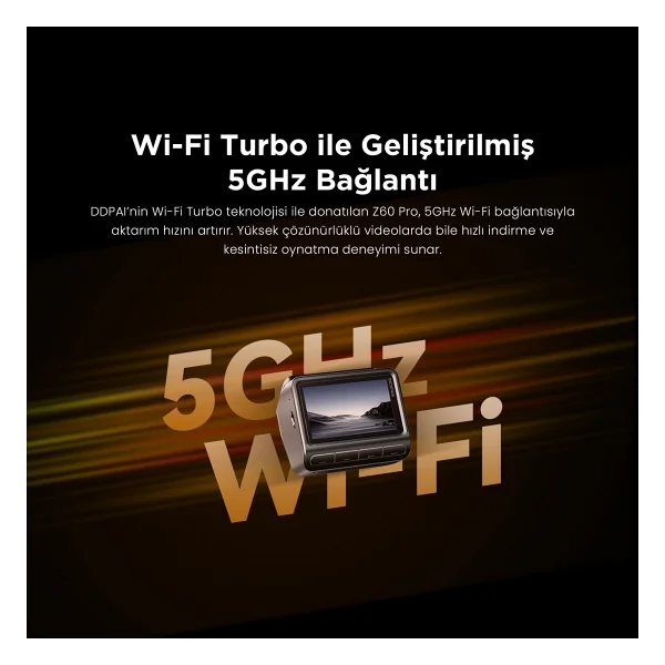 Ddpai Z60 Pro 4K Ön Ve Arka Araç Kamerası Seti - Görsel 8