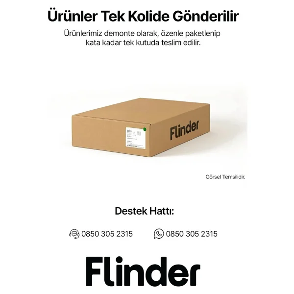 Flinder Siyah Kırmızı Oyuncu Masası 60x120, Çalışma Masası, Bilgisayar Masası, Gamer Masa, Metal Ayaklı - Görsel 6