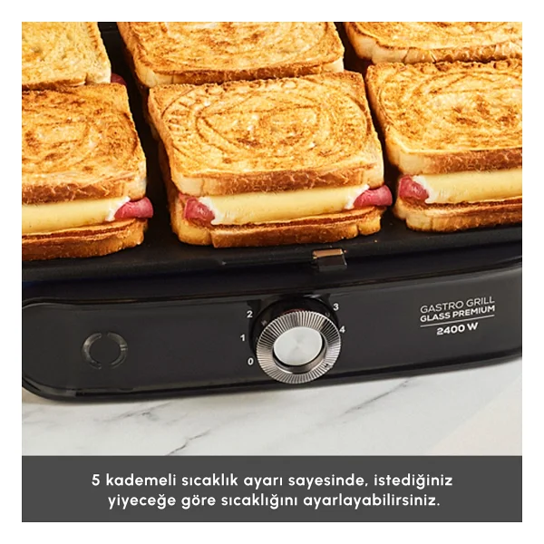 Karaca Lisanslı Taraftar Logo Plakalı 2400 W Tost Makinesi - Görsel 5