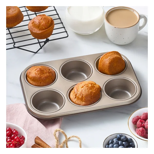 Karaca Mocca 27 Cm 6'lı Muffin Kalıbı - Görsel 2