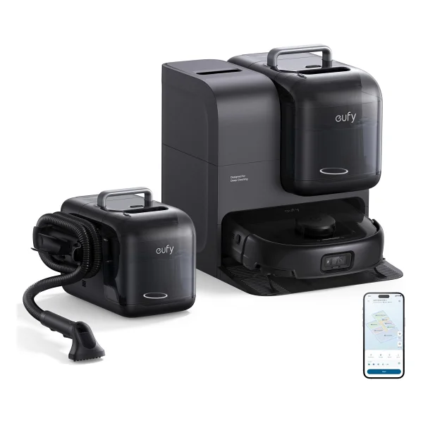 Anker Eufy Omni E28 Halı Ve Koltuk Yıkama + Çöp İstasyonlu Akıllı Robot Süpürge - Görsel 2