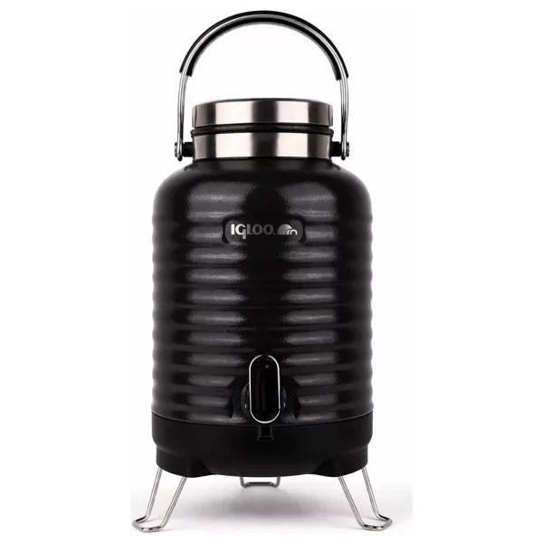 Igloo Family Siyah 5 Lt Çelik Termos - Görsel 7