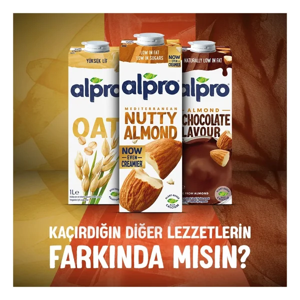 Alpro Barista Süt 1 Lt - Görsel 8