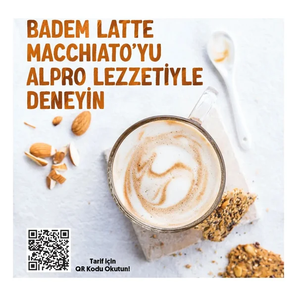 Alpro Barista Süt 1 Lt - Görsel 9