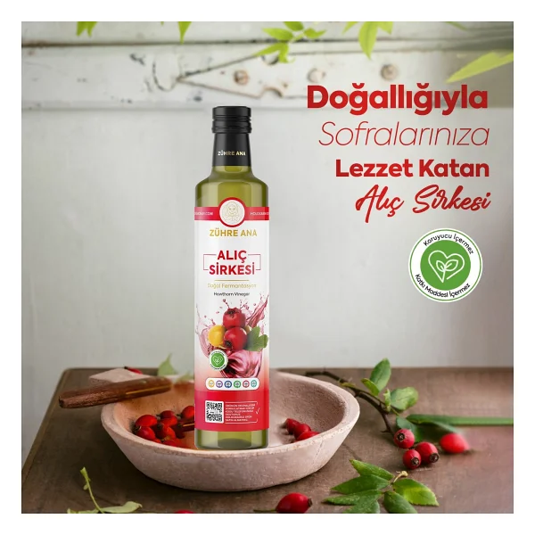 Zühre Ana Alıç Sirkesi 500 Ml - Görsel 4