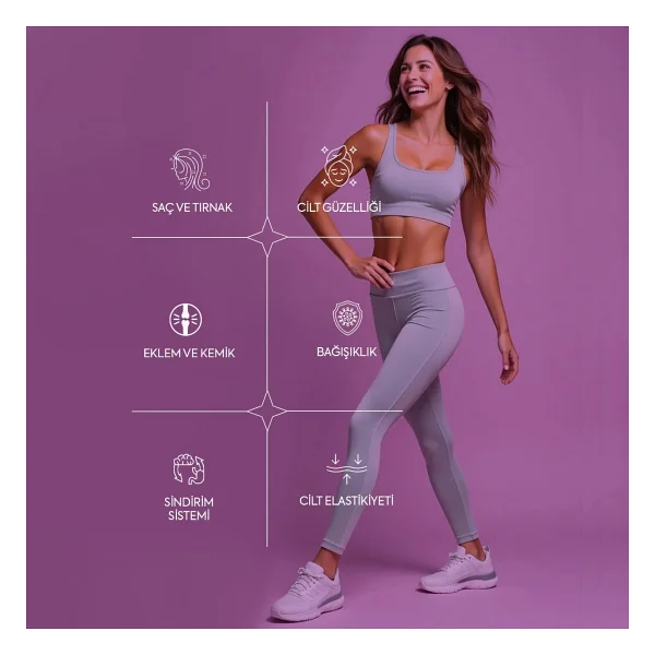 Zühre Ana 5 Tip Hidrolize Peptit İçeren Kolajen Şurubu 250 Ml - Görsel 4