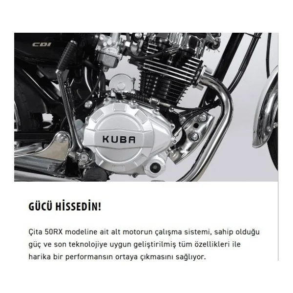 Kuba Çita 50-RX Motosiklet - Görsel 3