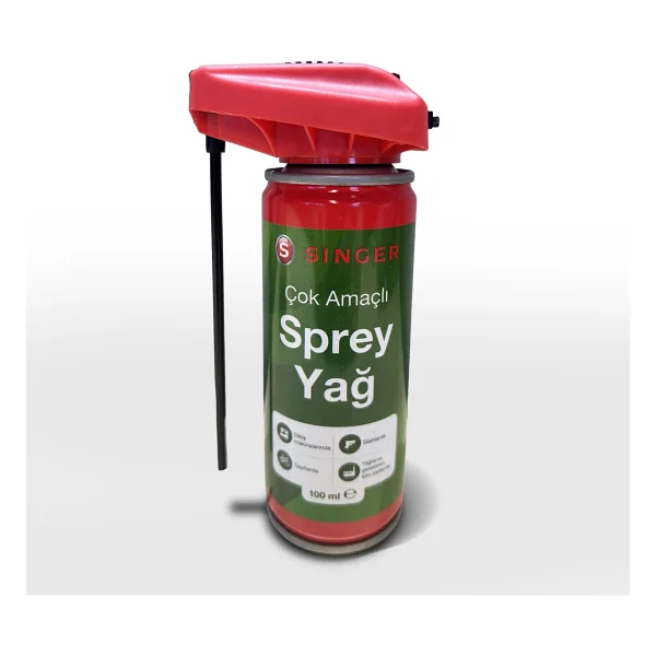 Singer Çok Amaçlı 100 ml Sprey Yağ - Görsel 5