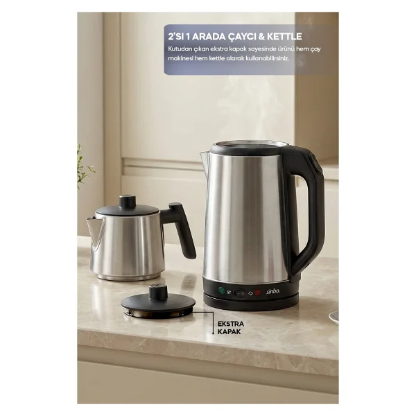 Sinbo Stm-5850 1500 W Çelik Çay Makinesi - Görsel 6