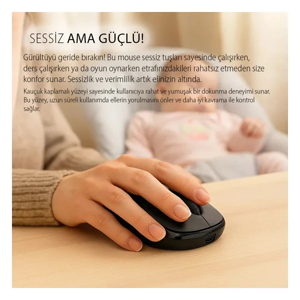 Inca Iwm-289t Optik Kablosuz Mouse - Görsel 5